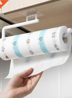 2Pcs Kitchen Paper Roll Holder Towel Hanger Rack Bar