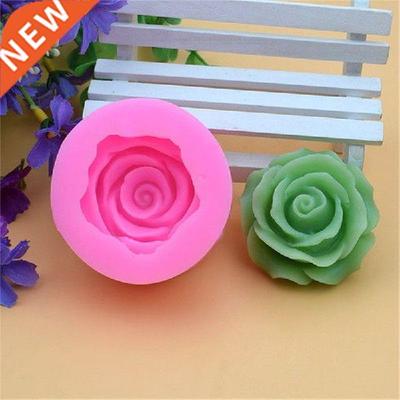 Cake Tools Silicone Cake Mold Rose Flower Soap Mold Kitchen