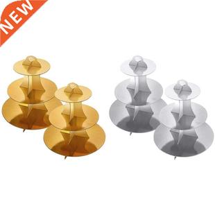 Cupcake Stand For 24 Cupcakes 3-Tier Round Cardboard Cupcake