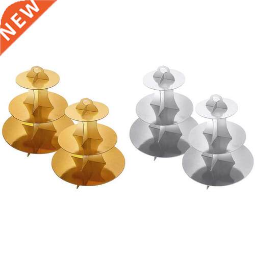 Cupcake Stand For 24 Cupcakes 3-Tier Round Cardboard Cupcake