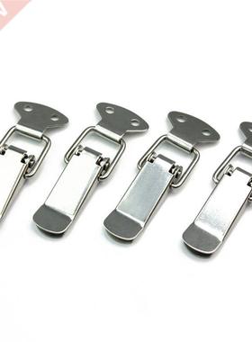 4 Set Stainless Spring Loaded Toggle Case Box Chest Trunk La