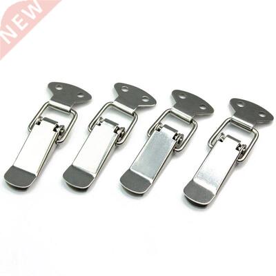 4 Set Stainless Spring Loaded Toggle Case Box Chest Trunk La