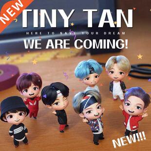 7PCS/set Bangtan Boys Groups Model Toys KPOP Star TOP Group