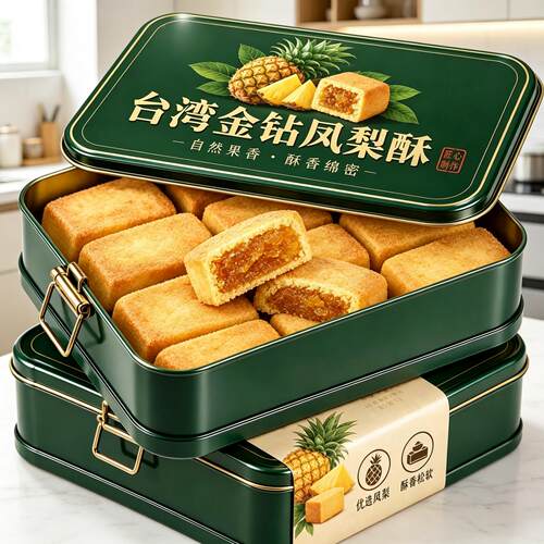 【老字号】正宗台湾纯手工凤梨酥