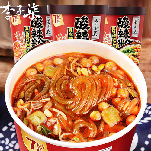 李子柒酸辣粉冲泡免煮