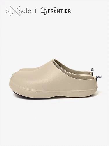 bisole半拖平底包头踩屎手术便携