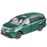 丰田塞纳MPV合金模型车儿童玩具车礼物124摆件仿真商务车汽车模型