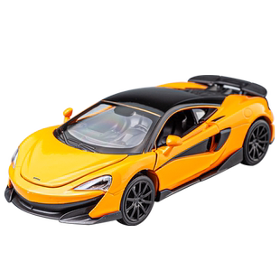 迈凯伦600LT P1跑车合金车模男孩金属玩具车收藏摆件仿真汽车模型