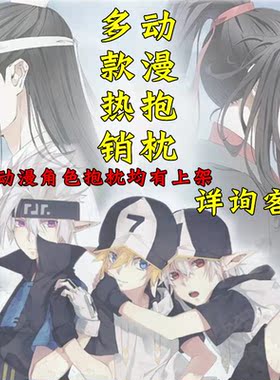 梦童动漫地摊漫展货源周边安迷修雷狮金嘉德罗斯格瑞抱枕忘羡靠枕