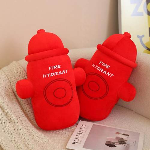 梦童真消防栓抱枕毛绒玩具儿童安抚玩偶搞怪送儿童生日礼物男生