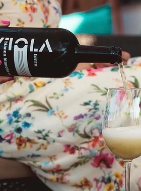 正品意大利进口精酿啤酒 BIRRA ARTIGIANALE ITALIANA 白啤 VIOLA