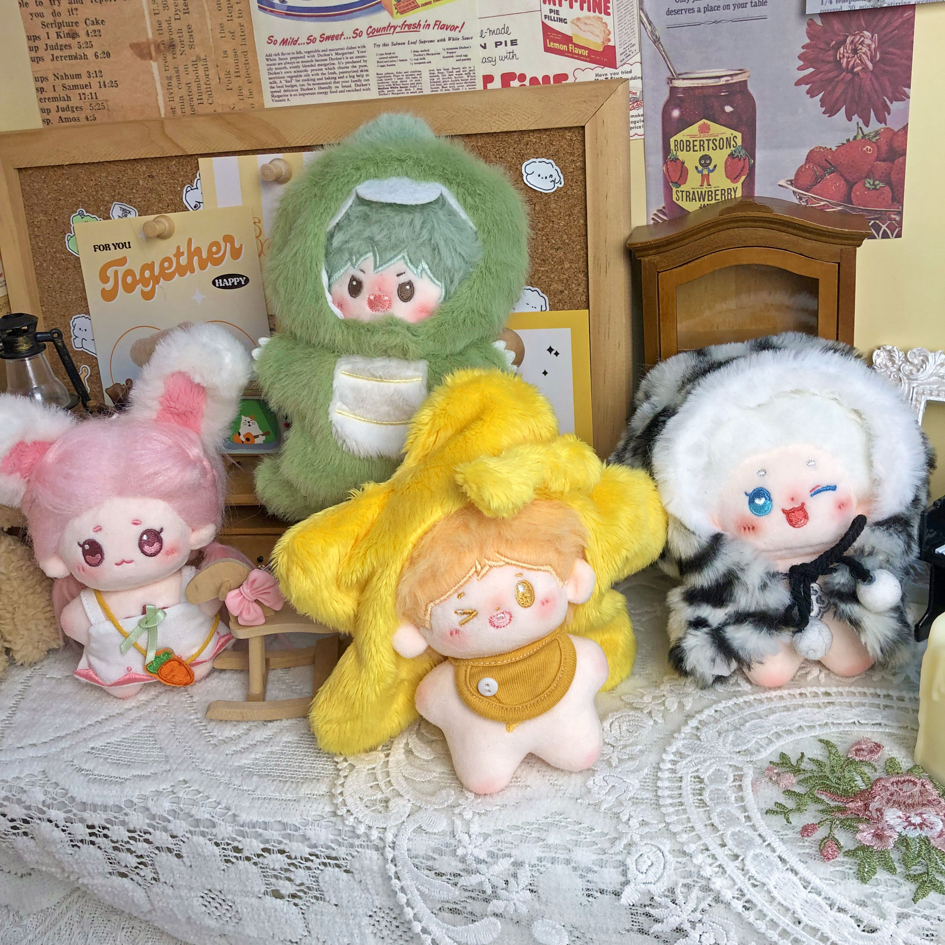 【X11】友丸没丸盲盒迷你潮玩迷萌棉花娃娃玩具可爱毛绒公仔