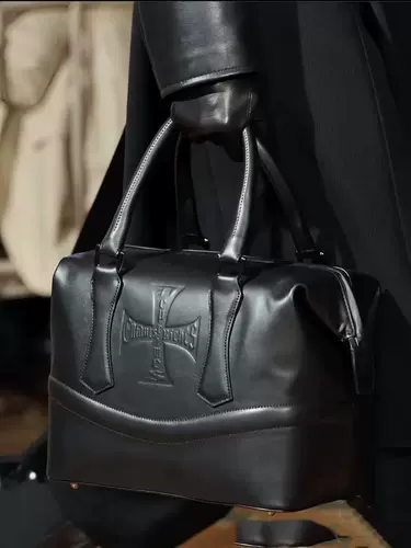 【Козел】 Erd Cowhide Bowling Simbag Двух в одном из древних серебряных аксессуаров