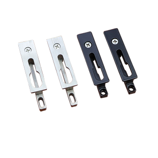 重型推拉门门窗锁扣断桥铝合金厨房阳台移门锁座不锈钢加厚卡扣件