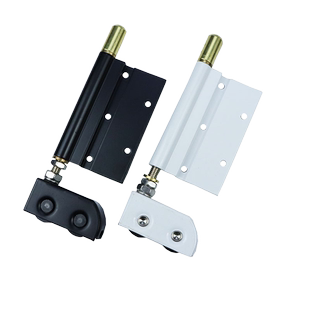 大折叠门万向轮隔断阳台推拉移门下滑轮合页单页单下轮单页双下轮