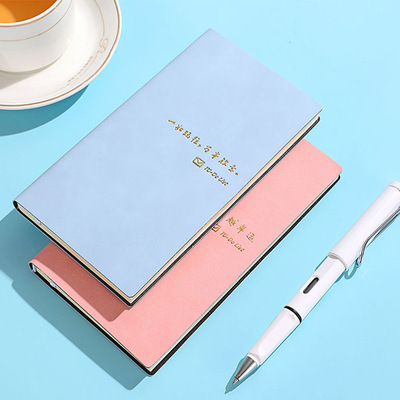 自律打卡每日计划本考研学习笔记本2023年学生管理记事本