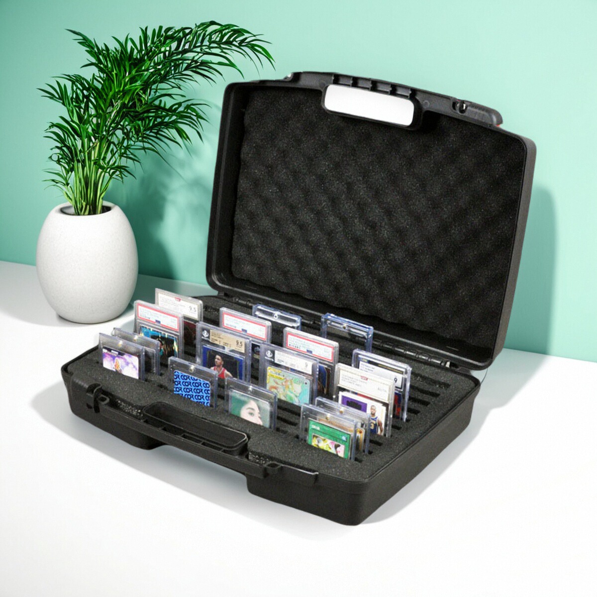 卡砖手提箱PSABGS评级卡集卡箱