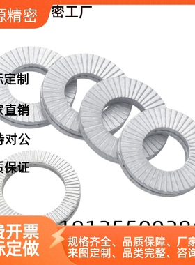 防松动双叠垫圈NLDP3/4/5/6/8/10/12/12/16/18/20/22/24/27