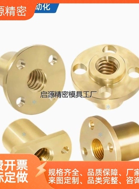 NSAR/NSBR-8 10 12 16 20 25 32 36 40梯形丝杆螺母切边方形