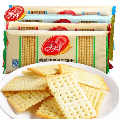 美丹苏打饼干官方旗舰店好吃的品牌饼干零食散装多口味老式品牌e