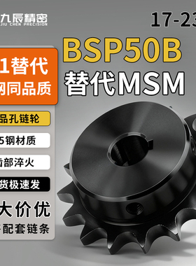 链轮 BSP50B17 18 19 20 21 22 23-N-25 28 30 32 35 38 40 45