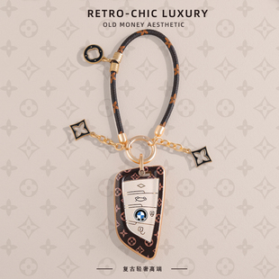 适用宝马汽车钥匙套M3刀锋M4全包3系330曜夜保护壳Z4新款高端轻奢