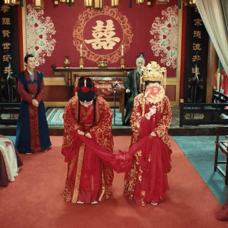 秀禾团扇红色结婚新娘高端伴娘喜扇diy材料中式古风汉服出嫁手捧