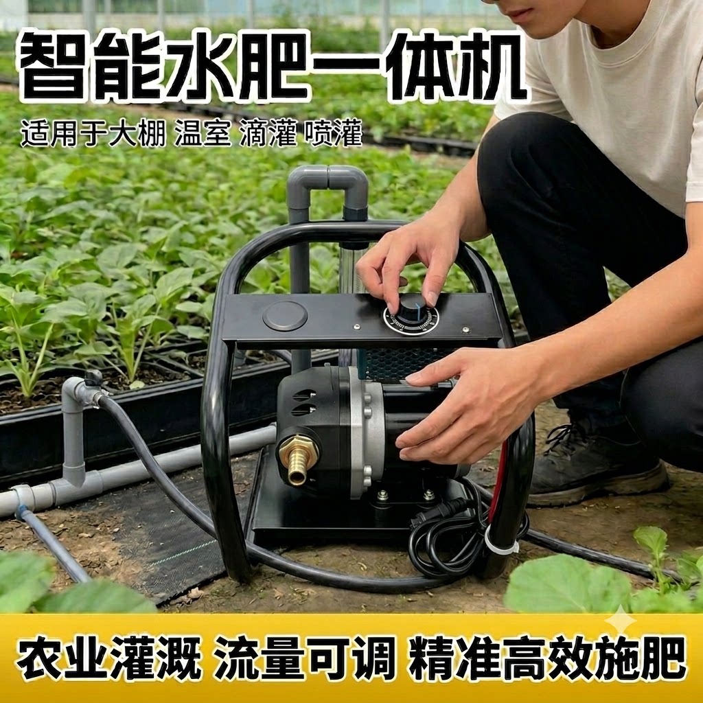 滴灌冲肥器自吸打肥水溶肥冲施器