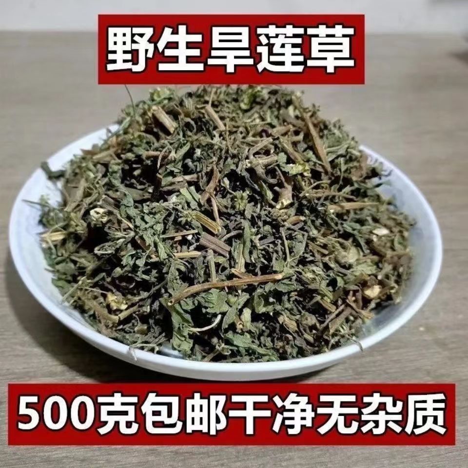 密封袋广西野生旱莲草可泡水喝