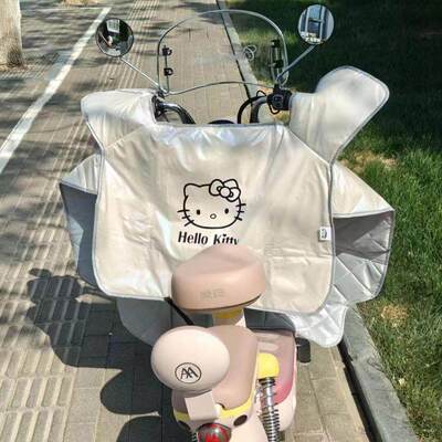 爆款电动车挡风被夏季防晒防雨风隔热电瓶车防紫外线防水耐用薄款