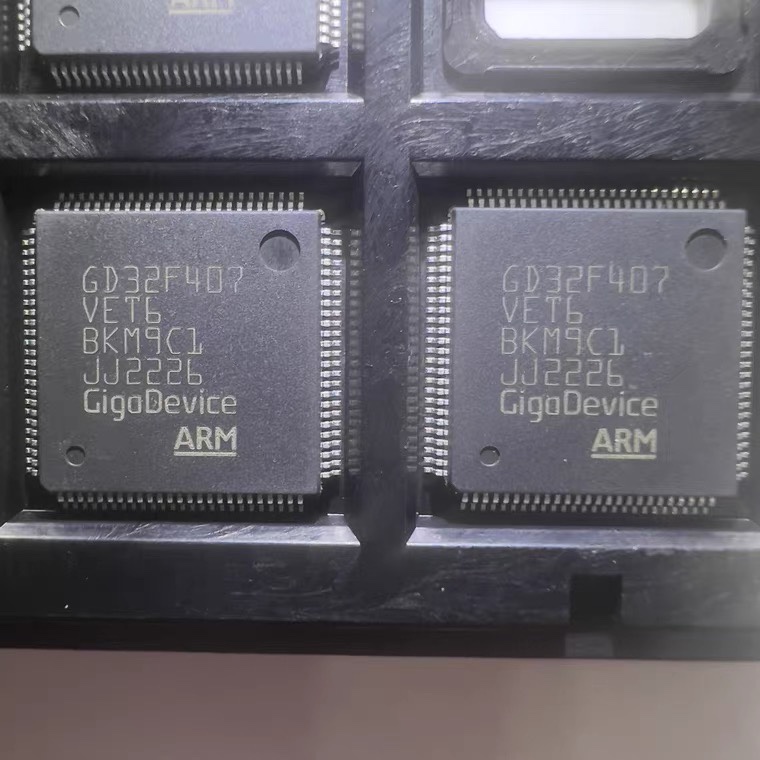 原装GD32F407VET6 LQFP-100 ARM Cortex-M4 32位微控制器-MCU芯片