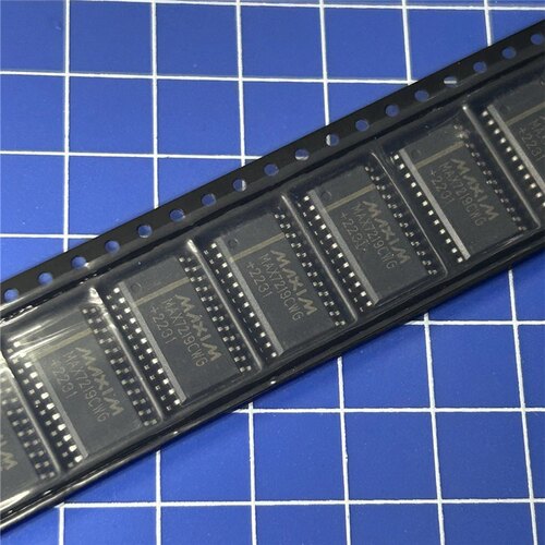 MAX7219CWG+T 显示器驱动器芯片 SOP24 丝印MAX7219CWG 原装正品