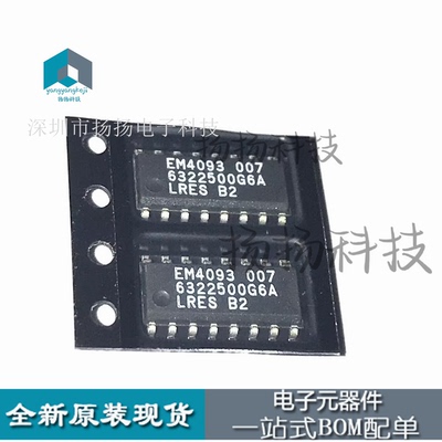 EM4093-007 LRES-B2 大众朗逸新宝来仪表电脑板 钥匙防盗通讯芯片