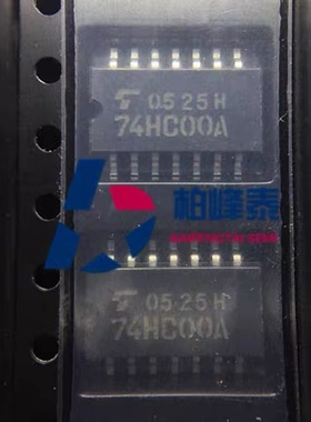 TC74HC00AF 丝印：74HC00A SOP-14中体 正品 IC配套 可直拍