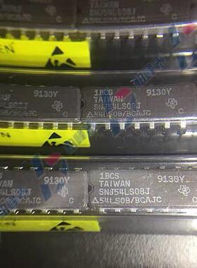 SN54LS08J CDIP-14 军工陶瓷 四路2输入正与门 全新原装 直拍