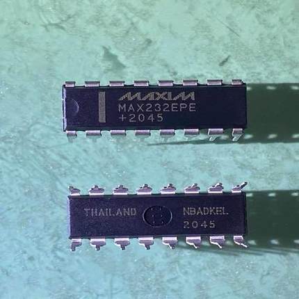 原装 MAX232EPE 直插 RS-232接口 IC芯片 封装DIP-16 收发器 现货