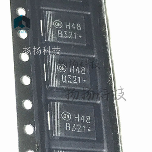 MBRS3201T3G丝印B321 200V 3A肖特基整流器原装正品DO-214AB/SMC