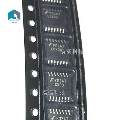 74LCX00MTCX 封装TSSOP-14 贴片 原装现货 逻辑 - 栅极和逆变器