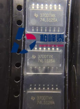 SN74LS125ANSR 丝印：74LS125A SOP-14中体 正品 IC配单 可直拍