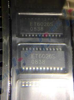 ET6026S SOP-24 16位恒流LED驱动器 同MBI5026GF 全新原装 可直拍