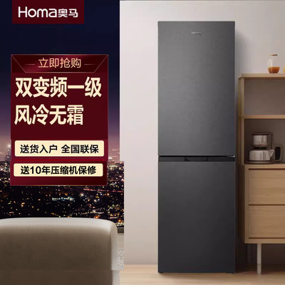 奥马249升双变频一级能效风冷