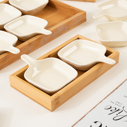 ~奶呼呼的家用小清新味碟蘸料碟