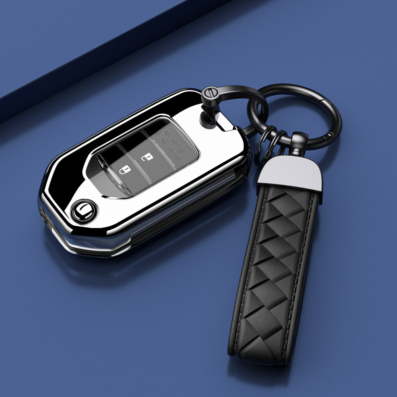 适用于广汽本田缤智折叠两键钥匙套xrv雅阁九代壳crv皓影女钥匙包