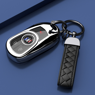 适用2023款别克gl8陆上公务舱钥匙套车载652t装饰壳汽车用品大全