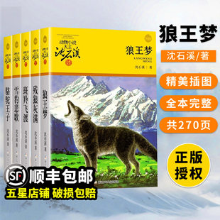 12岁小学生四五六年级课外书经典 狼王梦正版 全套36册任选斑羚飞渡第七条猎狗9 故事书目 沈石溪动物小说大王品藏书系童书升级版