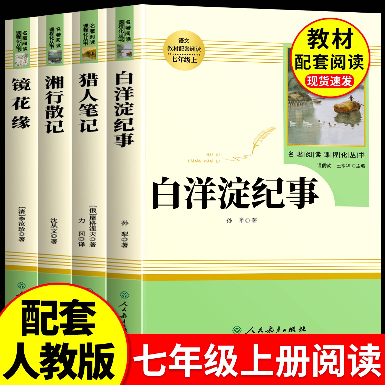 白洋淀纪事初中生人教版七年级上图片