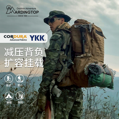犸玎拓普战术背囊作训包野战军迷装备包molle21突击双肩行军包
