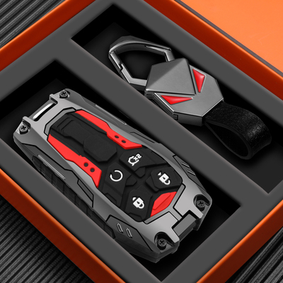 时尚新品撞色风长安金属钥匙套