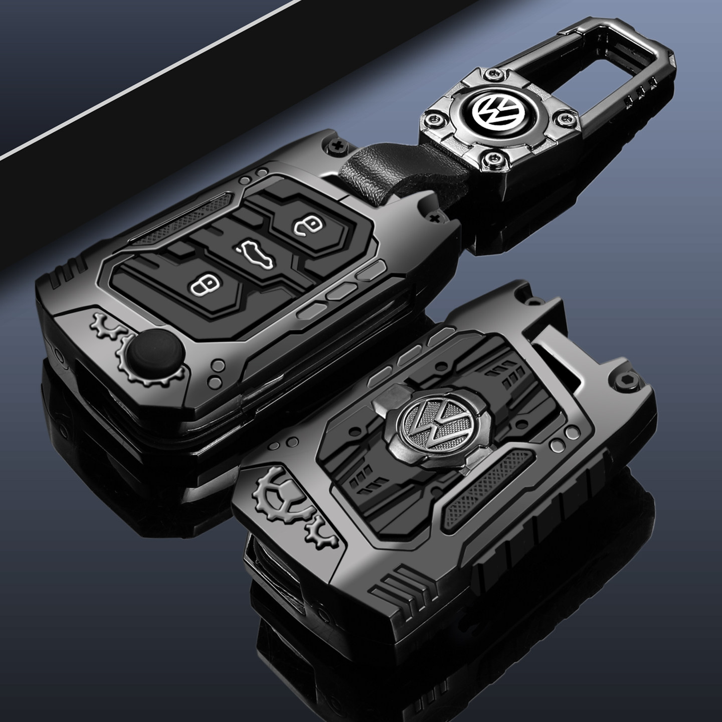 大众速腾钥匙套26新款帕萨特探岳汽车朗逸高级专用迈腾壳宝来扣包