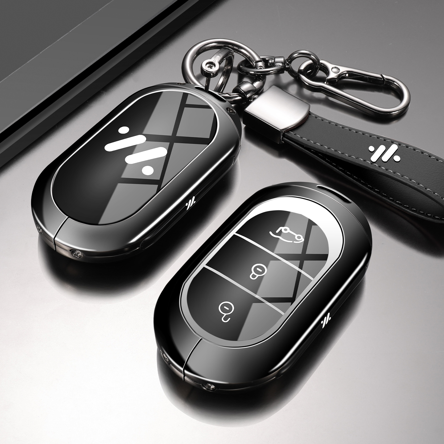 时尚新款智己金属全包车钥匙套